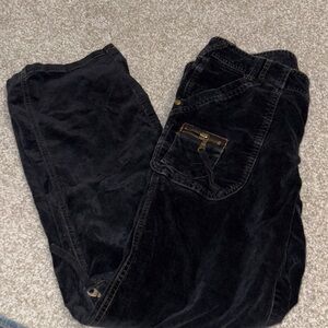 Athleta Black Corduroy Pants